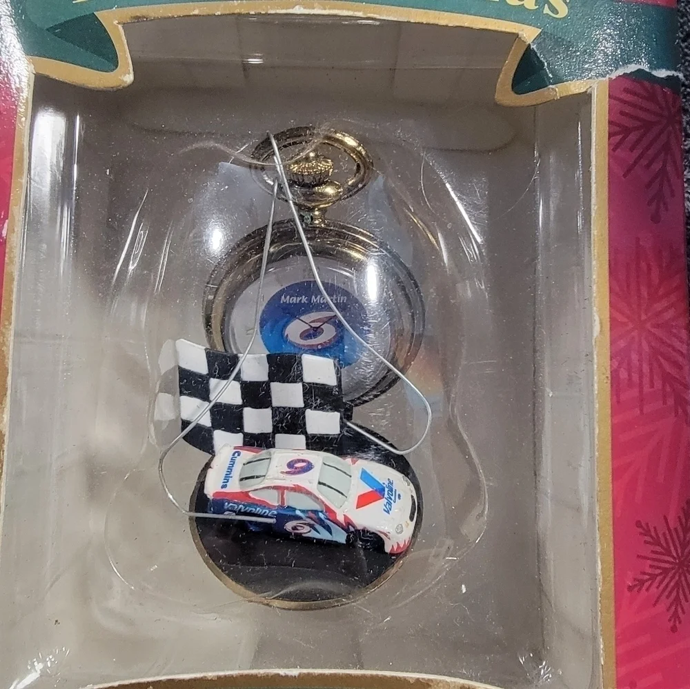 Vintage Enesco Mark Martin Nascar Ornament